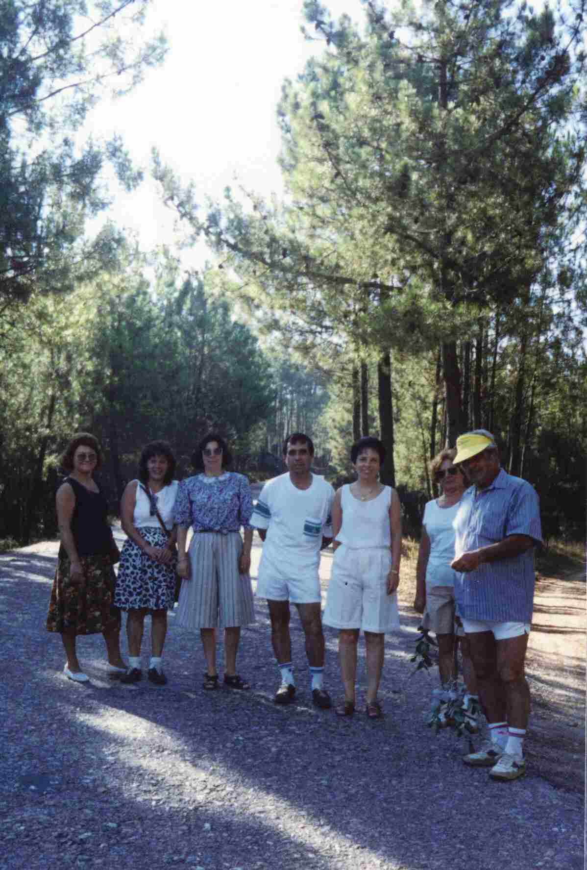 Passeio anual Monte Frio-Côja em Agosto de 1990