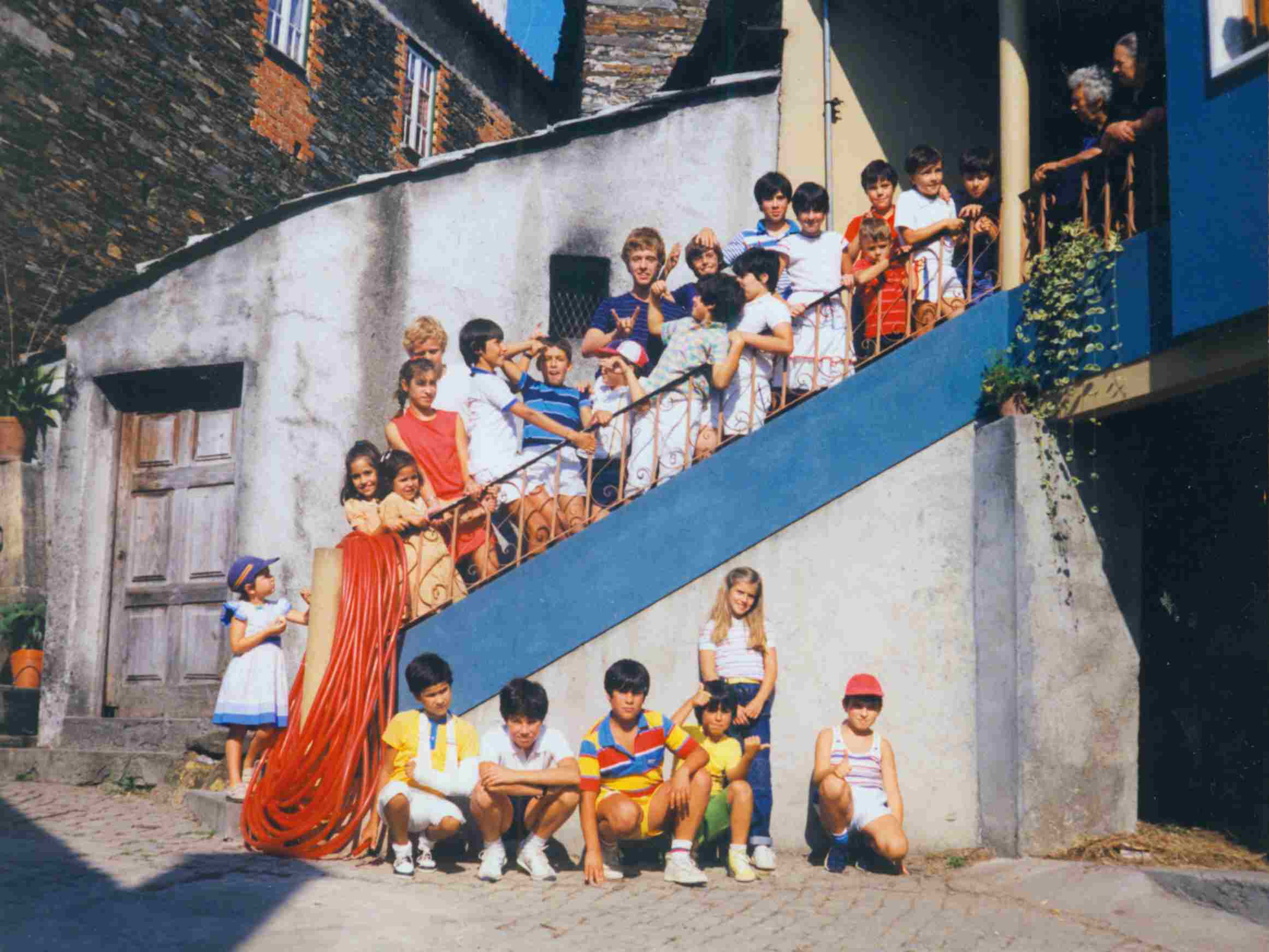 Juventude do Monte Frio no Santo do Monte Frio no Domingo, 19 de Agosto de 1984