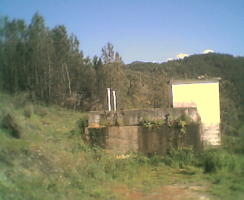 Depósito principal de captação de água dos lençóis freáticos no Domingo, 30 de Abril de 2006