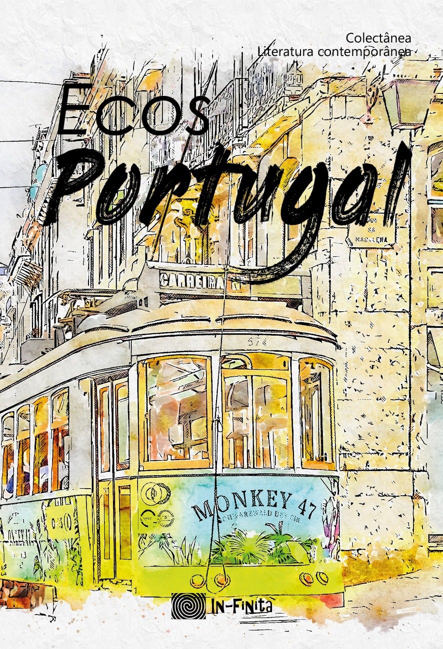 Capa do livro 'Ecos Portugal', de vários autores, da editora 'In-Finita', Fevereiro de 2022
