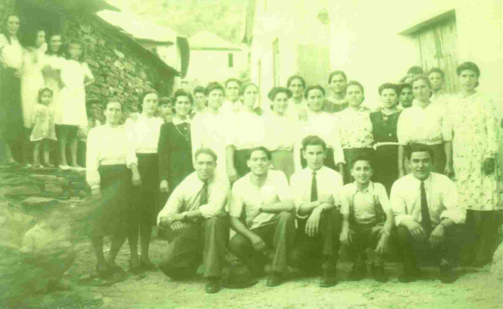 A juventude do Monte Frio no ano de 1947