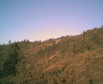 Paisagem do Monte Frio (geogr.) vista de oeste para este na Terça-feira, 14 de Março de 2006