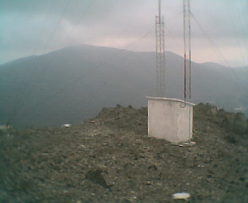 Paisagem a partir do pico de São Pedro do Açor vista de norte para sul na Quinta-feira, 16 de Março de 2006