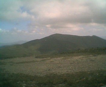 Paisagem a partir do pico de São Pedro do Açor vista de norte para sul na Segunda-feira, 22 de Maio de 2006