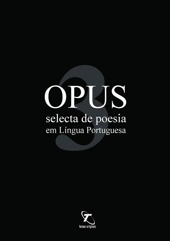 Capa do livro 'Opus - Selecta de poesia em Língua Portuguesa', de vários autores, da editora 'Temas Originais', de Coimbra, 2020