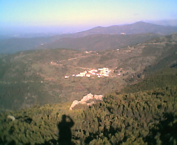 Relva Velha a partir do pico da Picota na Terça-feira, 13 de Dezembro de 2005