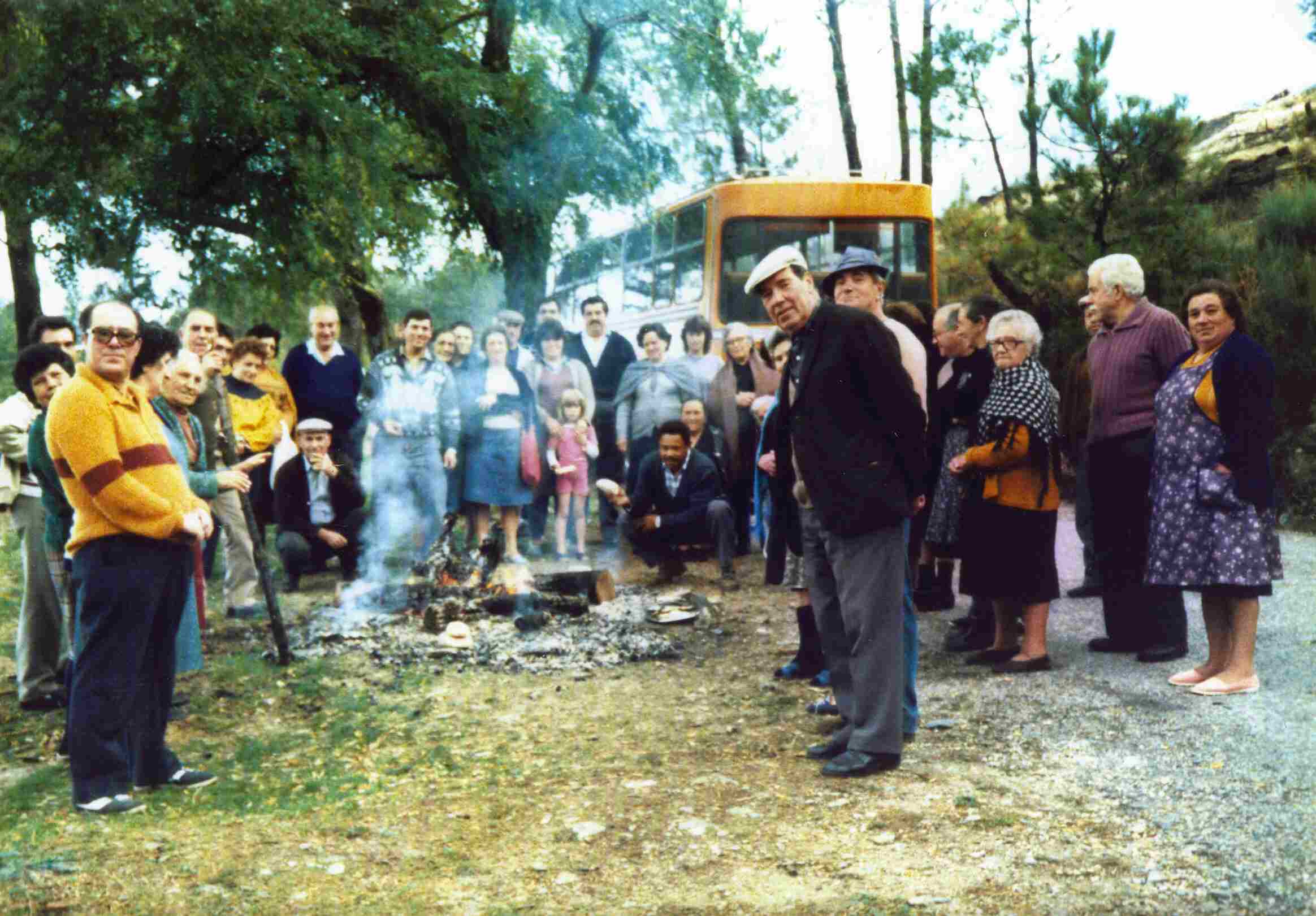 Protesto da população de Monte Frio em Setembro de 1989